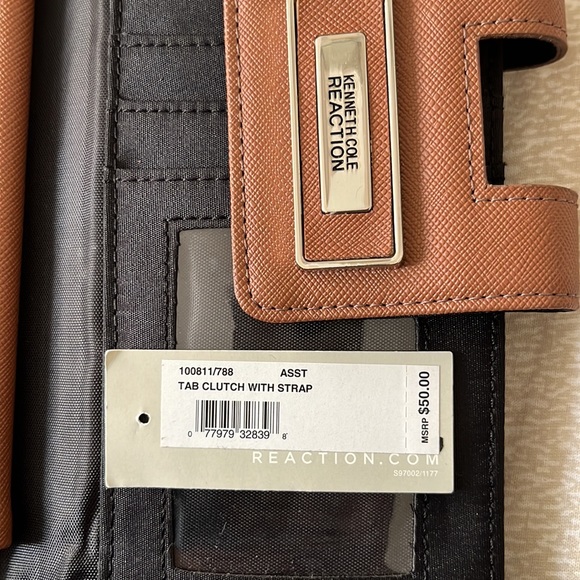 NWT Kenneth Cole Reaction Brown Wallet - Picture 6 of 6